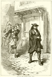 Attack on the Captain of the Rose by English School