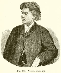August Wilhelmj by English School