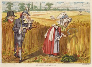 August: Harvest by English School