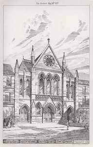 Augustine Congregational Church, Friar Street, Reading by English School