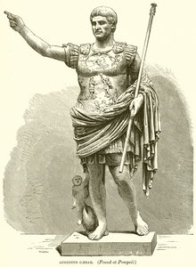 Augustus Caesar (Found at Pompeii) by English School