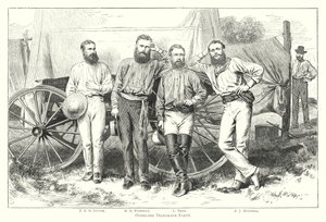 Australia: Overland Telegraph Party by English School