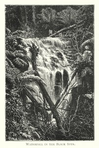 Australia: Waterfall in the Black Spur by English School