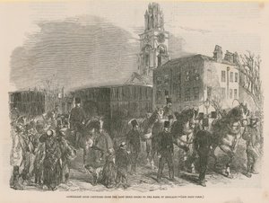 Australian Gold Conveyed from the East India Docks to the Bank of England by English School