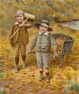 Autumn Leaves by English School