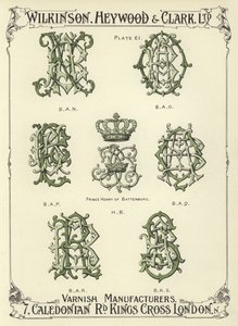 BAN, BAO, BAP, Prince Henry of Battenburg, HB, BAQ, BAR, BAS by English School
