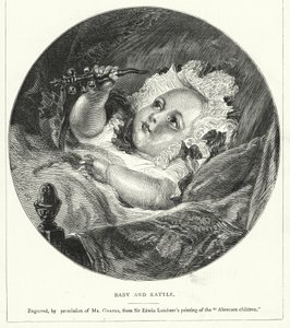 Baby and Rattle