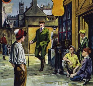 Baden-Powell was dismayed at the sight of miserable, unhealthy youths by English School