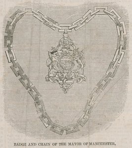 Badge and Chain of the Mayor of Manchester