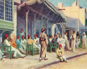 Bagdad, Typical Coffee Shop