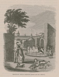 Bagnigge Wells Gardens by English School