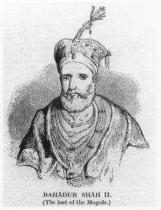 Bahadur Shah II by English School