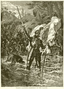 Balboa Claiming Possession of the Pacific