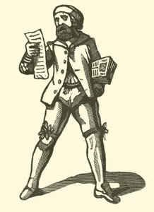 Ballad Seller by English School