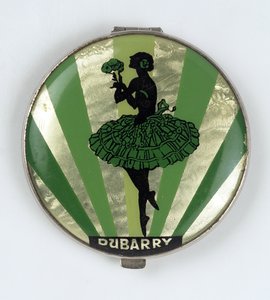 Ballerina Powder Compact, made by Dubarry, 1920-30 by English School