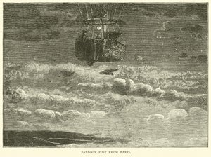 Balloon Post from Paris, October 1870