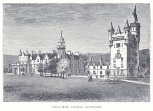 Balmoral Castle, Scotland by English School