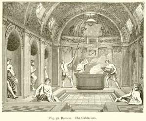 Balneae. The Caldarium by English School