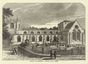 Bangor Cathedral, South View (1886) by English School