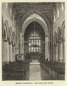 Bangor Cathedral, the Nave and Choir