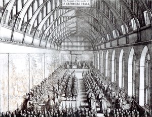 Banquet of Charles II in St. George
