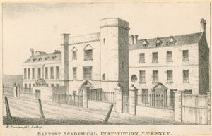 Baptist Academical Institution, Stepney, London by English School