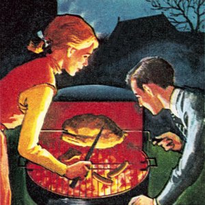 Barbecue in the Garden