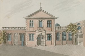 Barber Surgeons Hall, Monkwell Street, London by English School