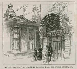 Barber Surgeons Hall, Monkwell Street, London