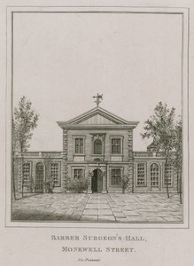 Barber Surgeons Hall, Monkwell Street, London by English School
