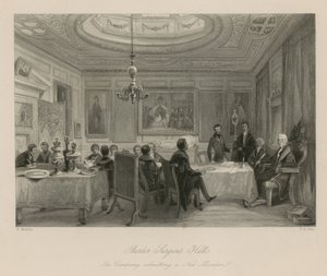 Barber Surgeons Hall, the Company admitting a new member by English School