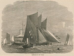 Barge Race on the Thames