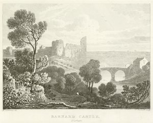Barnard Castle, Durham by English School