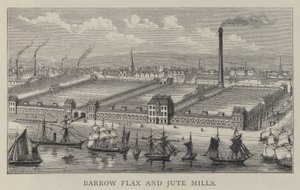 Barrow Flax and Jute Mills by English School