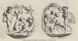 Bas-Reliefs designed by Mr Henning for the Decoration of the Mansion-House