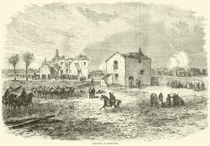 Battery of Marines by English School