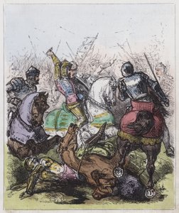 Battle of Agincourt by English School