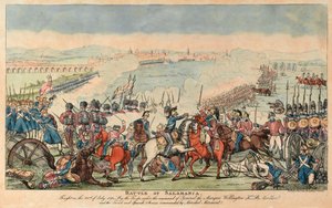 Battle of Salamanca by English School