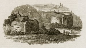 Bear Garden and Globe Theatre, Southwark, London, c.1600