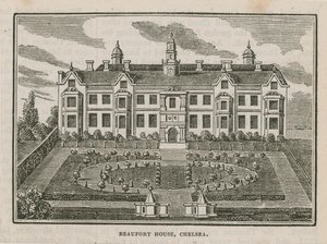 Beaufort House in Chelsea by English School