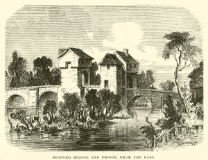 Bedford Bridge and Prison; from the East