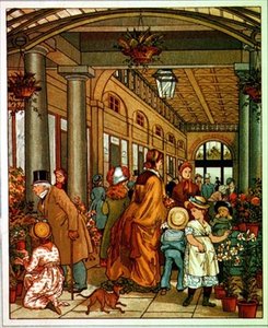 Bedford Conservatories, book illustration by English School