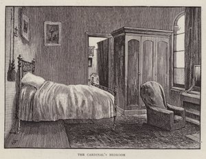 Bedroom of Henry Edward Manning, English Catholic cardinal and Archbishop of Westminster