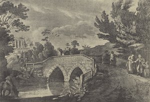 Beggars Bridge, 1796 by English School