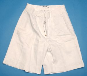 Below the knee football trousers, late 19th century by English School