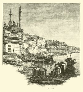 Benares by English School
