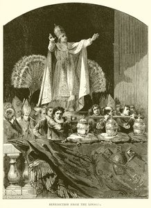 Benediction from the Loggia by English School