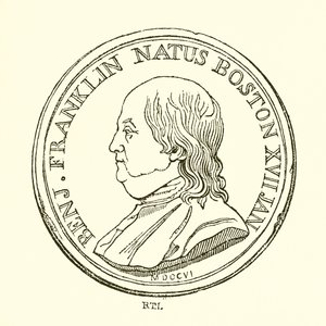 Benjamin Franklin by English School