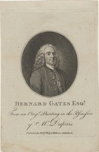 Bernard Gates, 1784