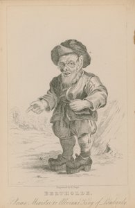 Bertholde, Prime Minister to Alboinus, King of Lombardy by English School